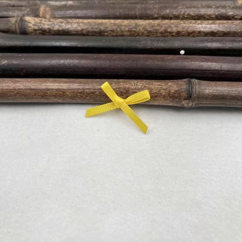 Small Bow Polyester Ribbon Knot for Underwear, Socks, Clothing, Jewelry, and Floral Accessories