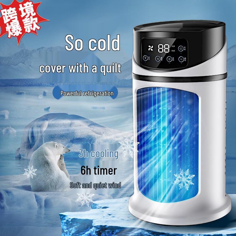 Portable USB Multifunctional Air Cooler Fan with Timer for Home, Dorm, and Office