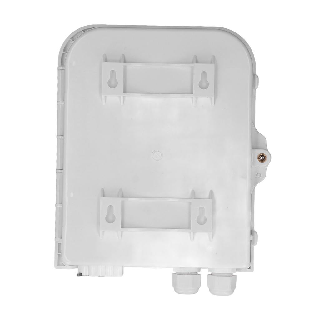 8 Kern Faserverteilerbox ABS Wandmontage Glasfaser-Anschlussbox für Innen- und Außenbereich