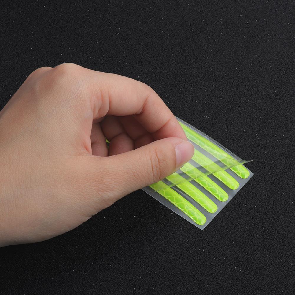 5/10/20pcs Reflective Car Wheel Rim Stickers Tape Strips Auto Decoration For For Lexus CT200h Fsport ES LS IS GS LC RC GC RX UXKP2