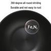 Chu Da Huang 32cm Wrought Iron Flat-Bottom Wok