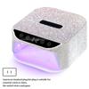 36Leds Diamond Inlaid Nails Dryer Professional UV LED Nail Art Lamp High Power Quick Drying LCD Touch Light Curing All Gel