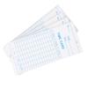 100 Pcs Time Card 7.09x3.27in Dual Sided Microcomputer Attendance Machine Card Employee Time Sheet for Company