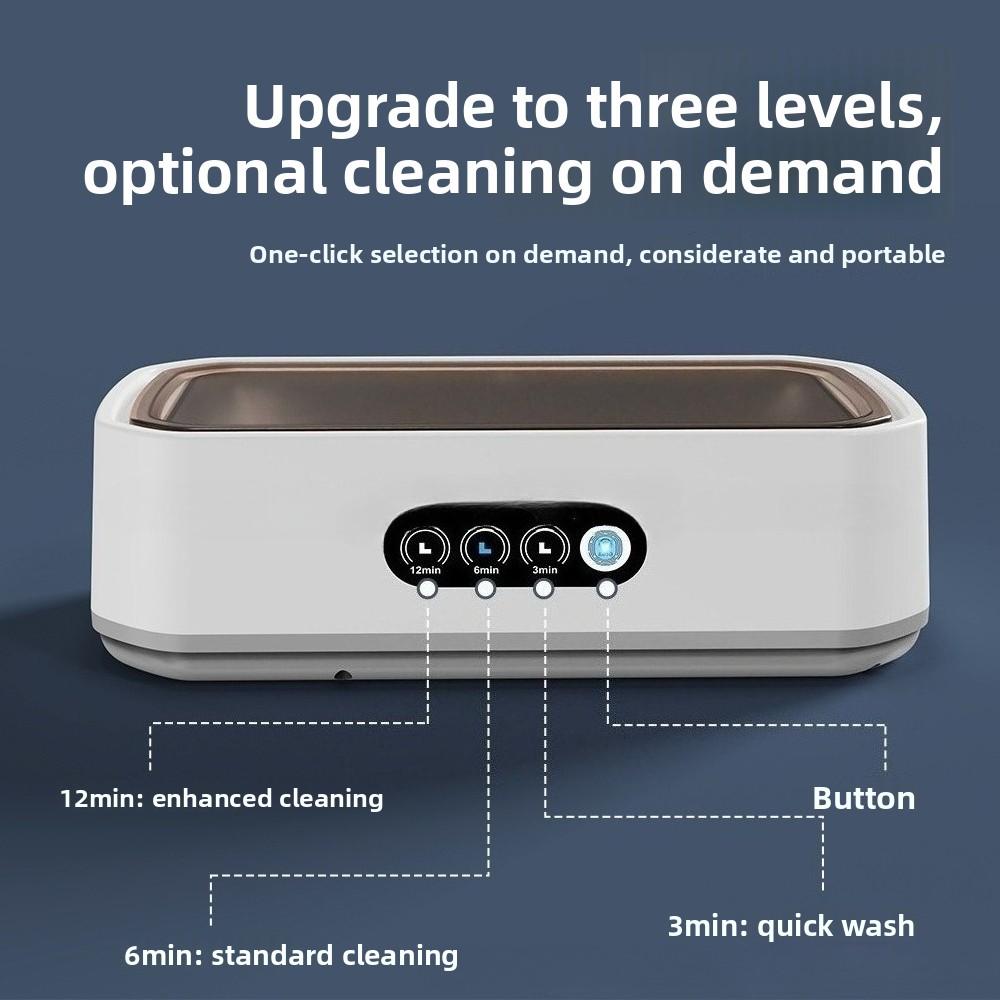 Ultrasonic Cleaning Machine Glasses Cleaning Machine Large Capacity 650ML Jewelry Braces Cleaning Machine