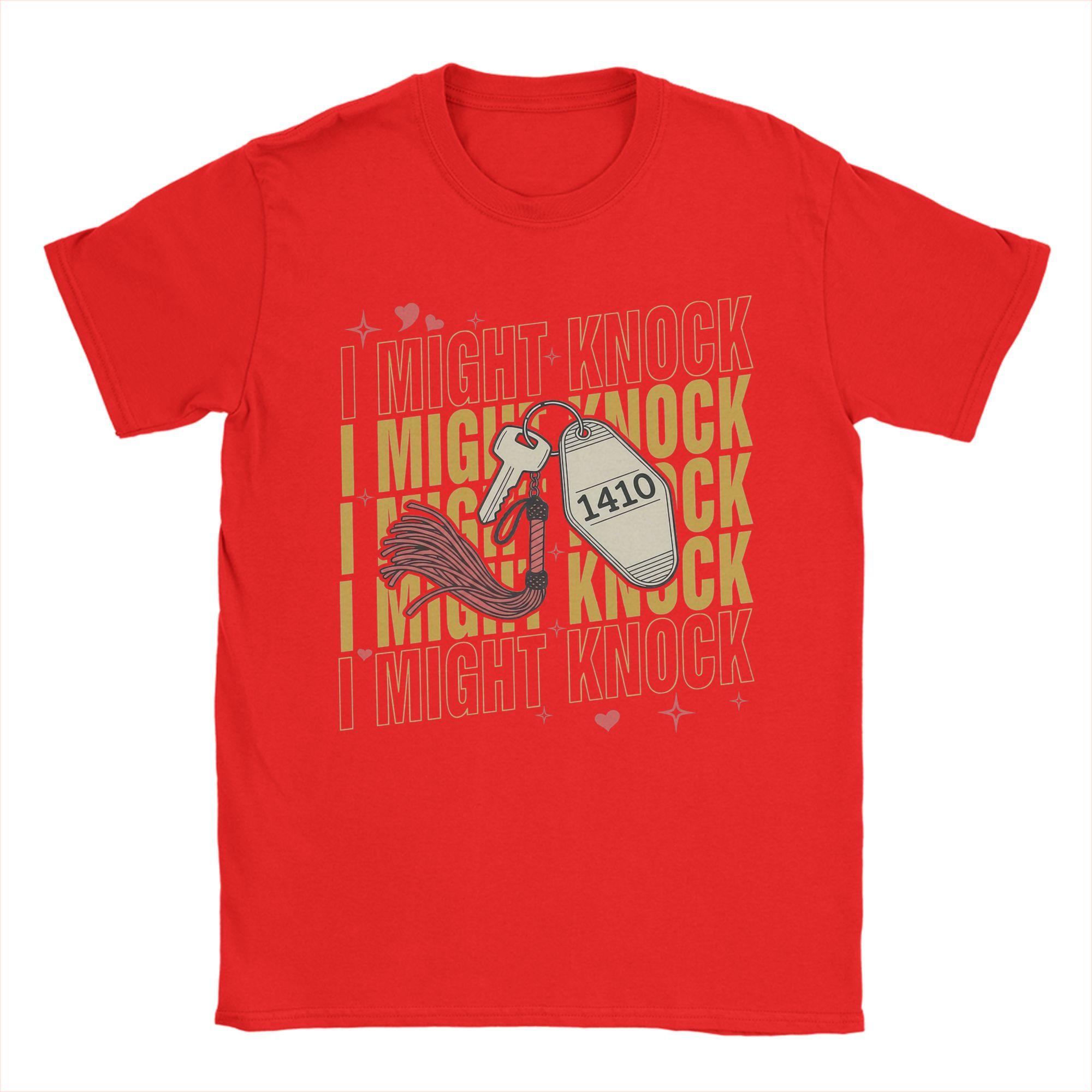 

I Might Open I Might Knock Heated Rivalry T Shirt Men Pure Cotton TShirts Crewneck Tee Shirt Short Sleeve Clothing Plus Size S