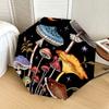 1pc Mystical Mushroom Garden Umbrella with Plastic Handle,Suitable for All Seasons Home Travel Outdoor UmbrellaDD655
