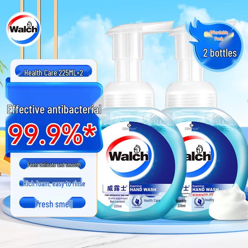 

Walch Health Care Foam Hand Wash (2-pack)