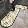 Absorbent Kitchen Rug Non-slip Floor Mat Absorb Oil Kitchen Long Area Rug Bedroom Carpet Entrance Doormat Home Decor Room Tapis