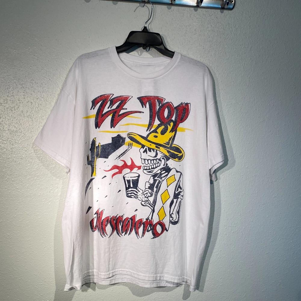 Vintage ZZ Top Mescalero Album T-shirt Tee unisex S to 5XL  SN063   Unisex T-Shirt XL