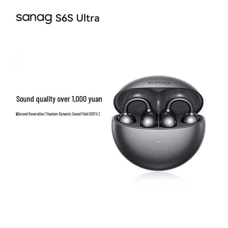 SENA S6S Ultra Open-Back Ear-Clip Bluetooth Headphones