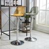 Modern Minimalist PET Transparent Swivel Bar Stool