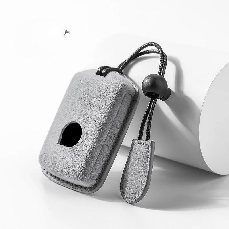 Suede Car Key Case Remote Cover Shell Holder Protector Fob For For Volvo New B60 B5 V90 XC90 V6 T8 S60 B4 S90 XC40 XC60 2025