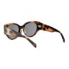 Celine Mirror Leg Logo Triomphe Logo Irregular Frame Sunglasses Unisex sunglasses Tortoise CL40328F-53A