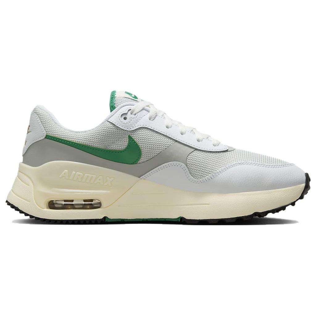 Nike Air Max Systm Comfortable Versatile Low-Top Lifestyle Shoes Men sneaker White Green FN7441-025