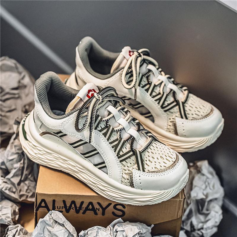 New Men's Fashion Casual Shoes Boys Students Trending Soft Sole Comfortable Sneakers Male Classic Breathable Gym Shoes