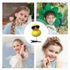 Set of 10 Little Yellow Duck Hairpin 3D Headset Clip Cute Hairpins Fashionable DIY Duckbill Clip for Headwear Enthusiast