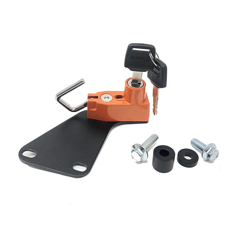 For HONDA NC700S NC700D NC700X NC750X NC750S NC750D Motorcycle Helmet Lock Motorcycle Left Side Alloy Helmet Lock Mount