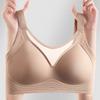 No Trace Bra Women's Strapless Bra Women's Breast Collection Accessory Anti Sagging Large Size No Steel Ring Full Cup Bra