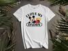 Love My Daddy Mickey T-shirt T Shirt Men Women Unisex Tshirt L104