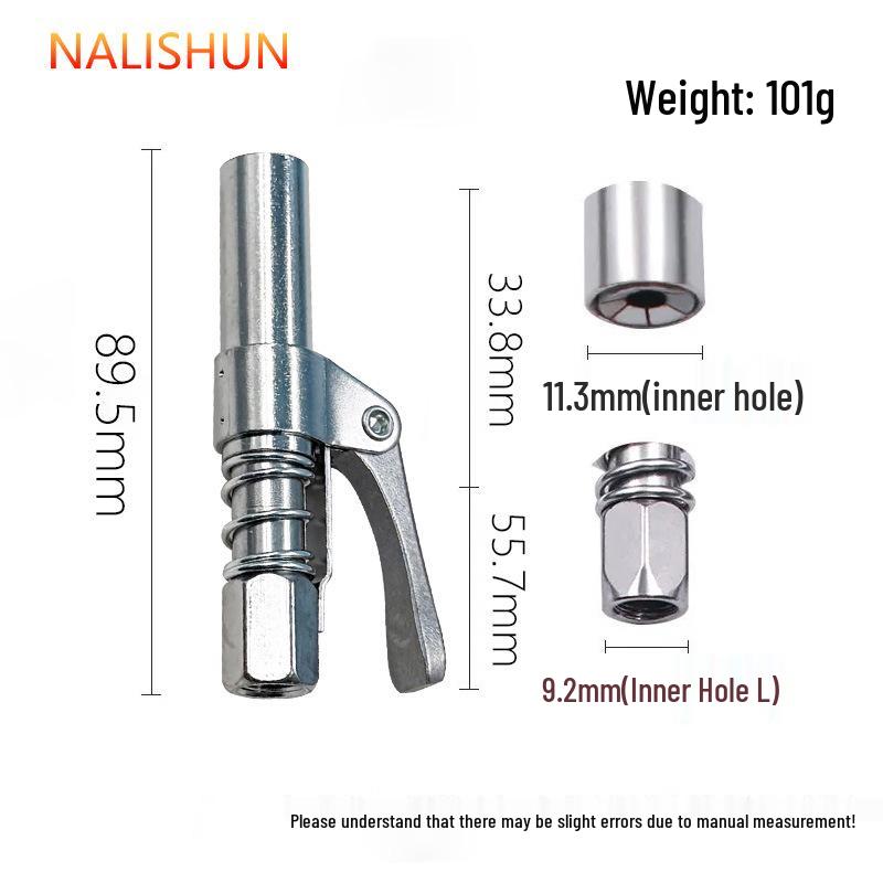 Needle-Type Detachable Ultra-Fine Oil & Grease Nozzle Gun Tip