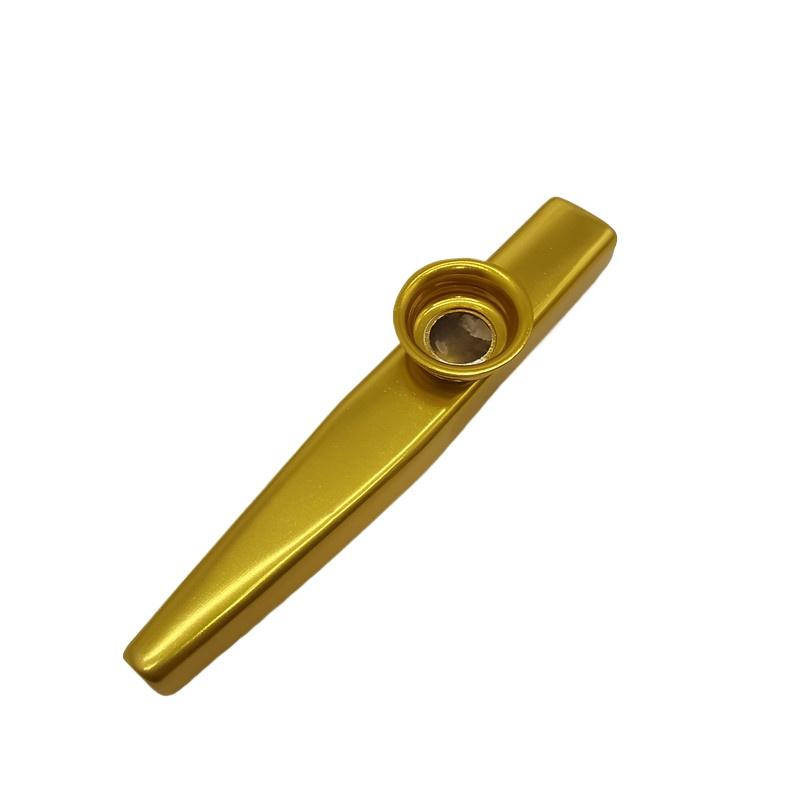 Metal Kazoos Lightweight Kazoo W/ Case Flute Lightweight Harmonica Mouth Flute For Guitar Instrument Ukulele Lovers Instrument