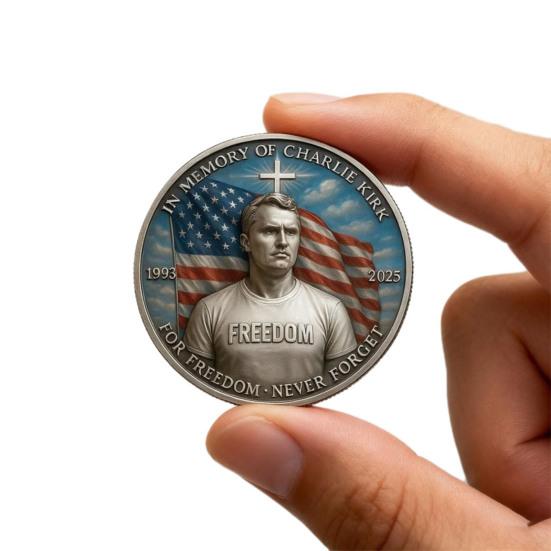 1/2/3/4/5/6Pcs Freedom Liberty Challenge Coin American Flag Keepsake Coin Collectible Souvenir Memorial Badge Veterans