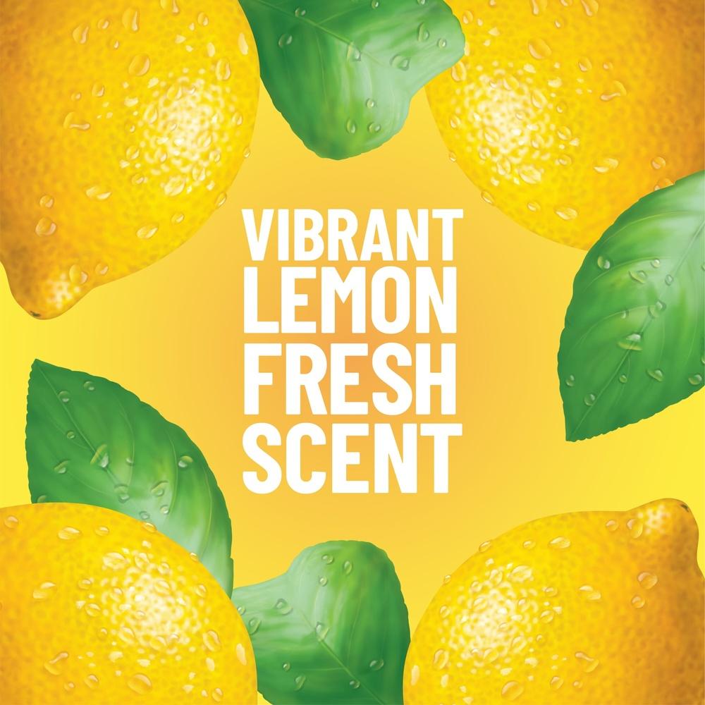 Multi-Surface Cleaner Lemon Fresh Scent Ideal Floors Countertops Sinks Indoor Use Non Living Dust Mite Pet Dander Concentrate 48