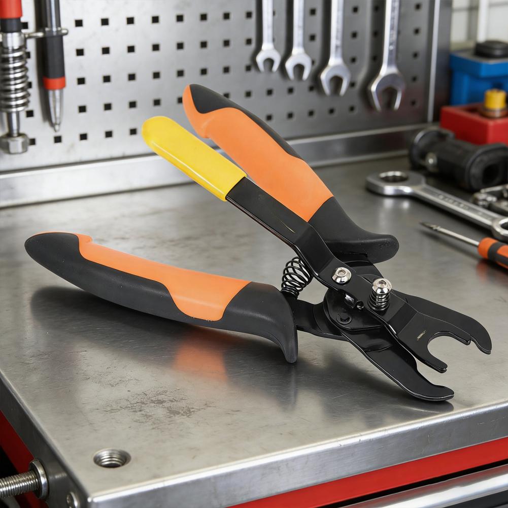 Pneumatic Disconnect Tool Set Push-to-Connect Fittings Removal Quick Air Hose Disconnect Pliers for Maintenance