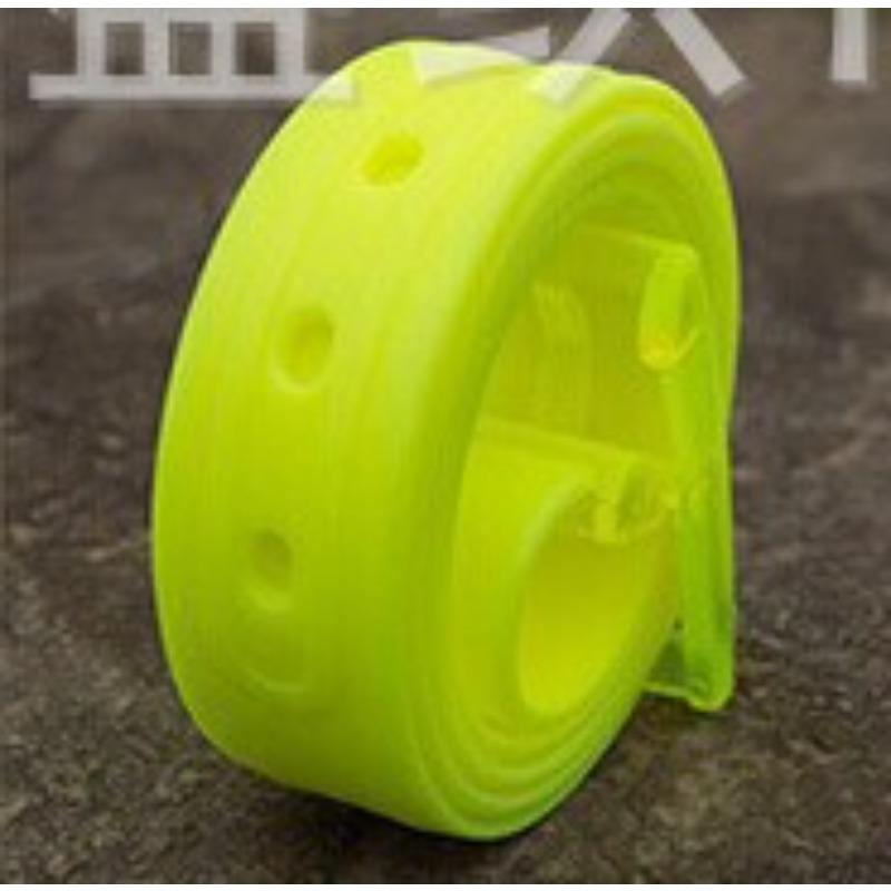 Silicone Belt Candy Color Belt Unisex Iron-free Silicone Belt