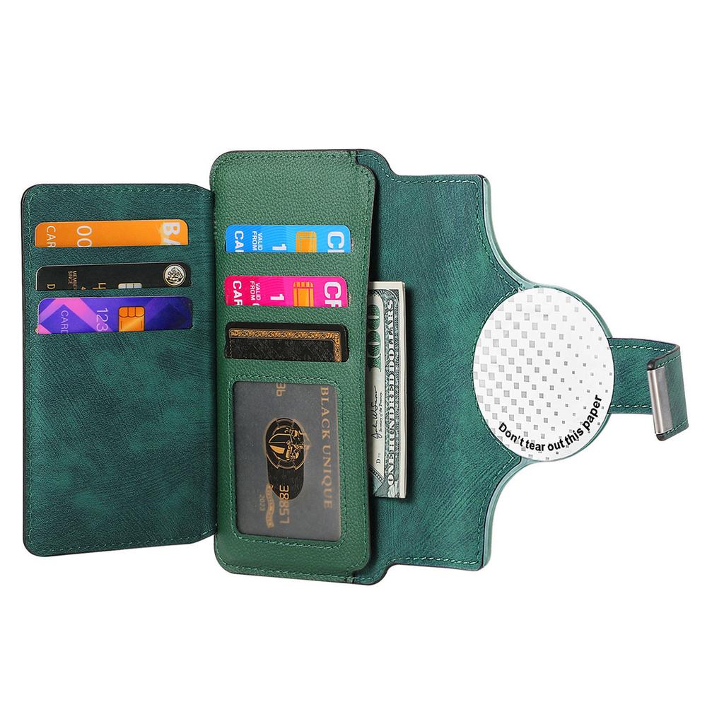 CASENEO MW-02S Magnetic Detachable Leather Phone Cover for 6.1 inch Phone RFID Blocking Wallet Stand