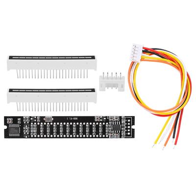Mini DIY Dual 12 Level Stereo Music Audio Spectrum Level Indicator VU Meter Amplifier BoardMusic
