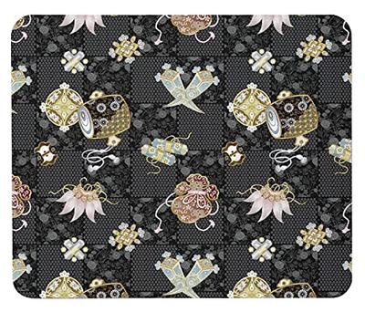 Japanisches Mauspad mit japanischem Muster, Fotopad mit japanischem Schönheitsmuster (Japanische Serie) (C Schatzgefülltes Muster)