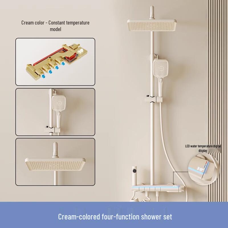 MDNG Digital Thermostatic Concealed Shower Set