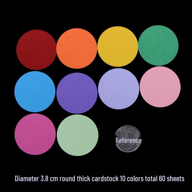 Carton colorat gros: Forme de Inimă, Stea, Floare de Prun și Rotunde pentru Origami și Meșteșuguri pentru Copii