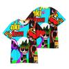 Sprunki T-shirt voor Mannen Vrouwen Zomerkleding Fitness Ronde Hals Anime Man T-shirt voor Mannen Oversized Mannen T-shirts Tops