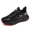 Mens Running Shoes 2026 New Mesh Breathable Comfortable Sports Shoes Trendy Casual Flat Lace-up Sneakers for Men