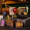 DIY Miniature Magic Treasure House Book Nook - Handcrafted 3D Puzzle, Creative Christmas Halloween Black Friday Gift Idea