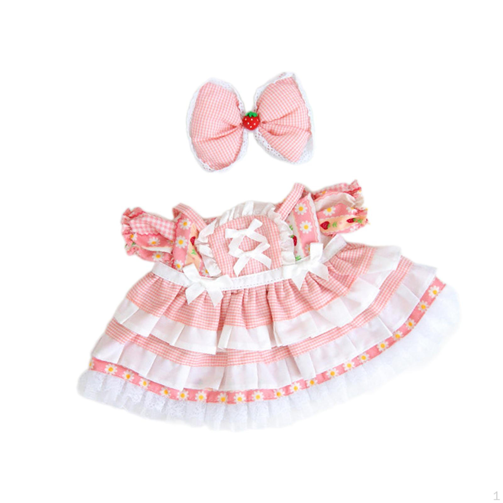 

Adorable Doll Clothing Sets for 196-inch Dolls чёрный