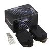 Par de Captadores Humbucker Metálicos de Bobina Dupla de Uso Geral Pretos Yibuy para Guitarra Elétrica