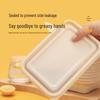Eco-Friendly 380ml Biodegradable Corn Starch Meal Boxes (300 Count)