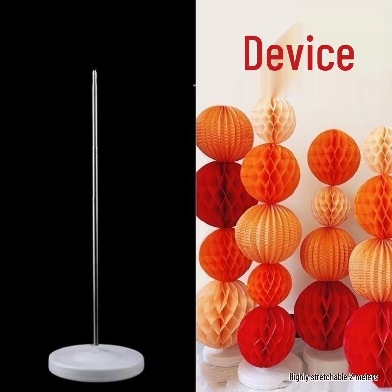 Chinese New Year Lantern Honeycomb Ball Decoration for Birthday and Photo Props