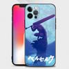 Husa de telefon pentru Iphone 14 13 12 11 Pro Max Xs Max Xr X 7 8 Plus 12 Mini 6s Capa din silicon Capa Black Shell Berserk Guts Anime