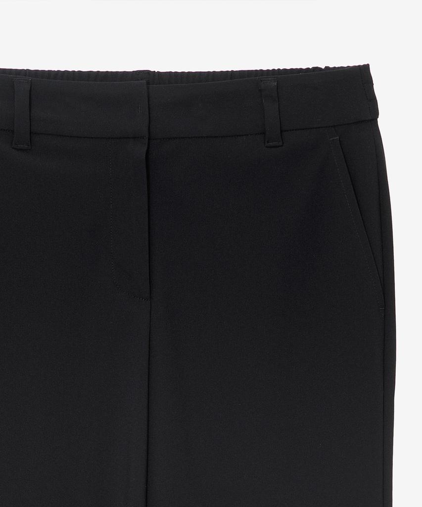 Mind Bridge Woman [W] Slim Tapered Tricot Banding Slacks