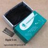 500g Pack of Black Steel Hair Clips for Women - Simple Small Barrettes for Hair Fixing