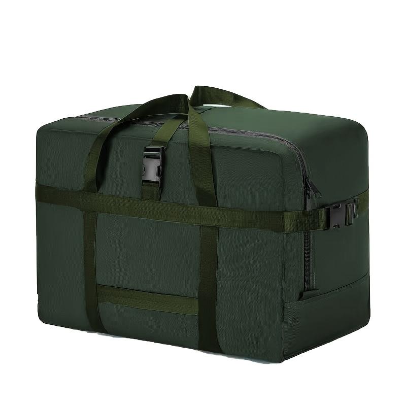 

Foldable Oxford Storage Bag Extra Large Travel Duffel Heavy Duty for Moving, Quilts & Seasonal Gear - Perfect for Home & Car зелёный