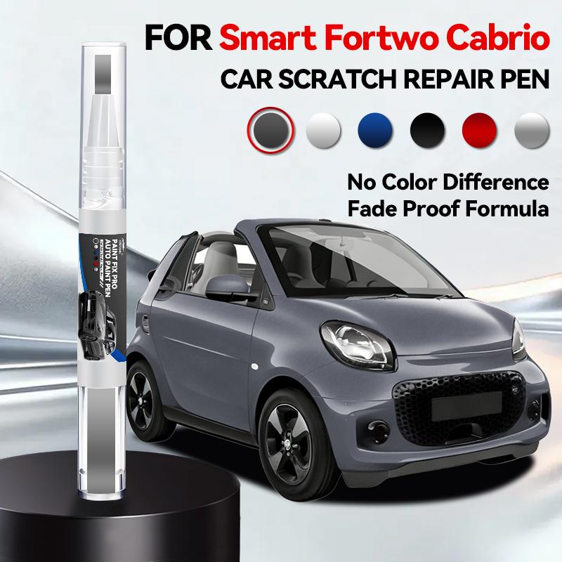 Specialized Automobiles For Smart Fortwo Cabrio Paint Repair Pen Touch Up Scratch Remover DIY Auto Accessories Black Cool Silver
