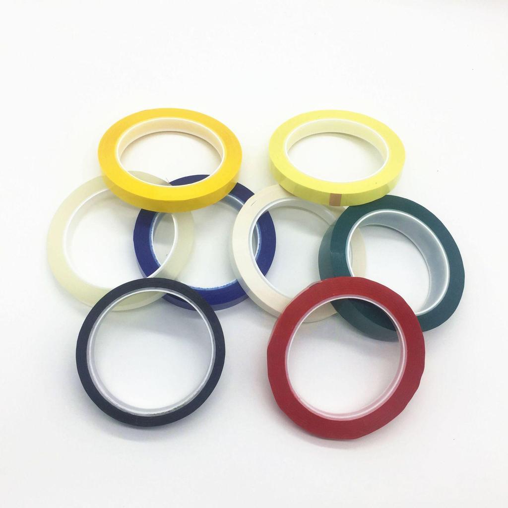 Colorful High-Temperature Mylar Insulation Tape for Electronics | Red, White, Blue, Green, Black, Yellow