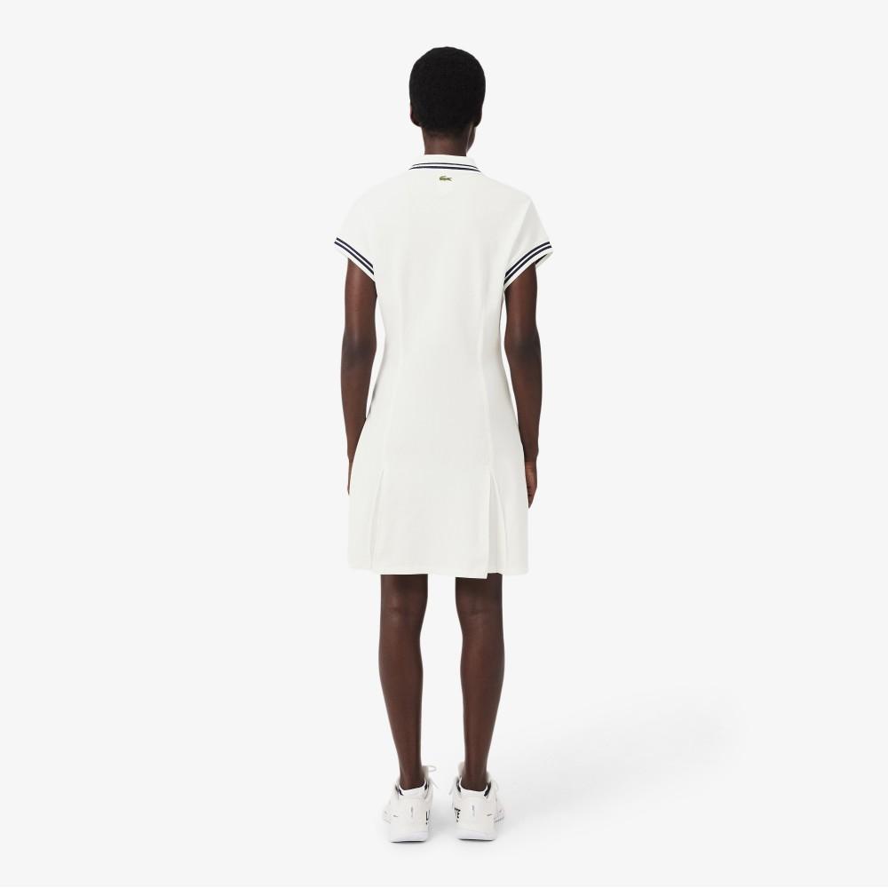 [lacoste] Women's Roland Garros Tennis Pique Dress EF0584-56G70V