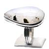 Moonstone Natural Gemstone Antique Silver Plated Ring US Size-7.25 R5275