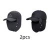 2026 Winter Warm Thickened Artificial Fur Baseball Hat Men's and Women's Cycling Skiing Extreme Cold Hat Fishing Hat Outdoor
